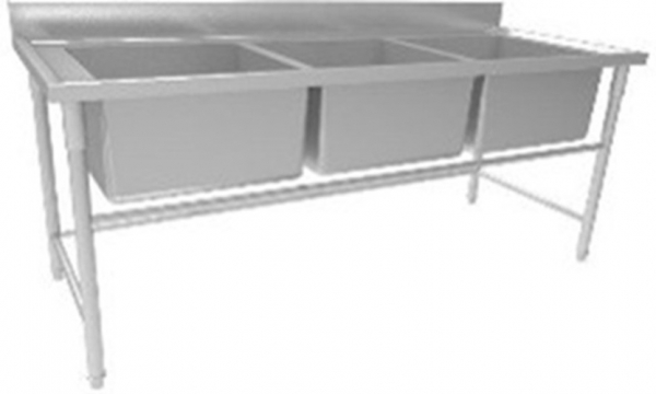 厨房设备-调理设备-不锈钢水池